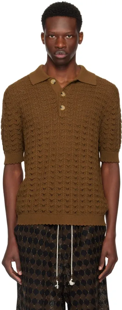 Cmmn Swdn Brown Curt Polo