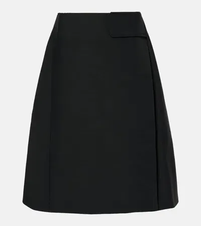 Co A-line Wrap Skirt In Black