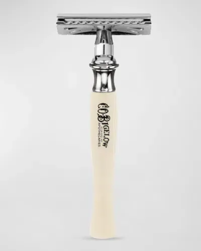 C.o. Bigelow Men's Double Edge Safety Razor In Ivory