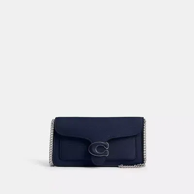 Coach Tabby Clutch Mit Kette In Blue