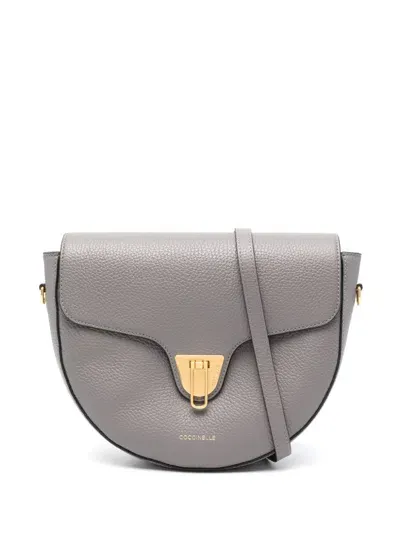 Coccinelle Beat Cross Body Bag In Grey