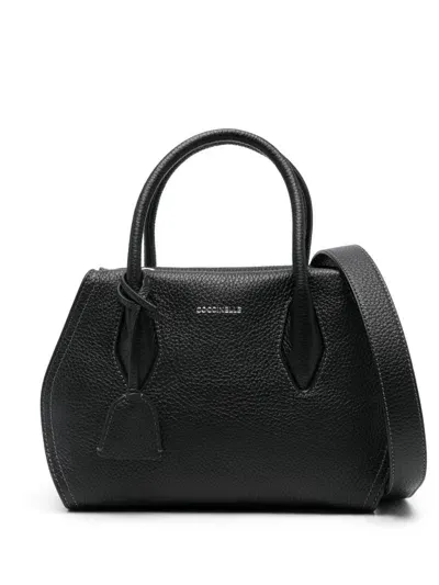 Coccinelle Small Kozena Tote Bag In Black