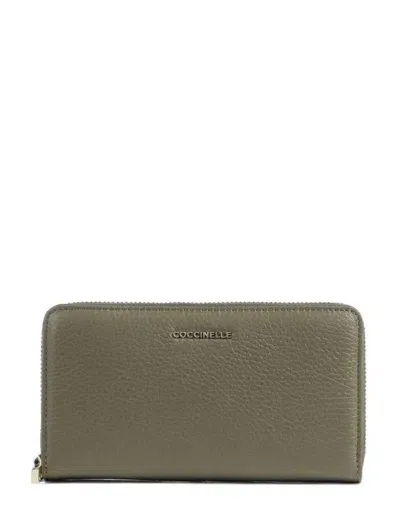 Coccinelle Wallets In Laurel Green