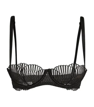 Coco De Mer Athena Balcony Bra In Black