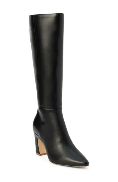 Coconuts By Matisse Willow Pointed Toe Knee High Boot In Black