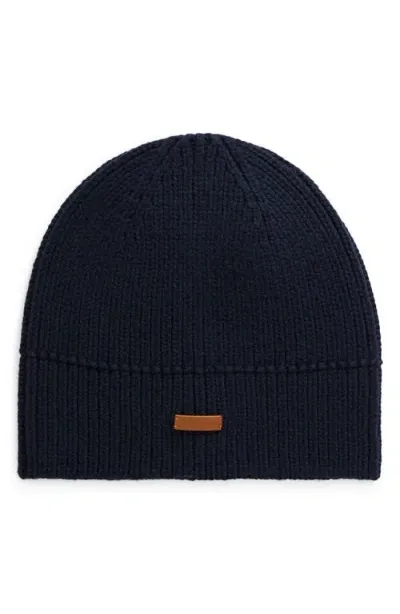 Cole Haan Avery No Cuff Beanie In Navy Blaze