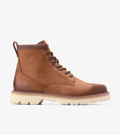 Cole Haan American Classics Water Resistant Boots Ch British Tan/alabaster Gle In Brown