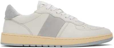 Collegium Off-white & Gray Pillar Destroyer Low Sneakers