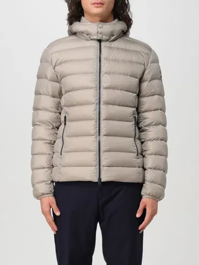 Colmar Logo-patch Padded Jacket In Beige