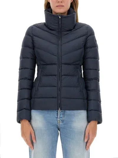 Colmar Originals Down Jacket With Logo In Blue