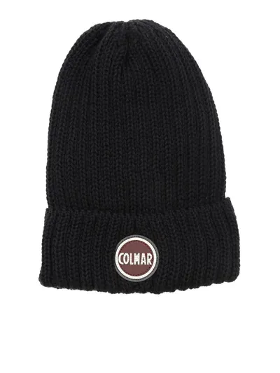 Colmar Originals Film Beanie With Logo Patch In Black