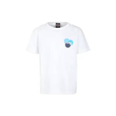 Colmar Kids' White T-shirt For Boy With Logo