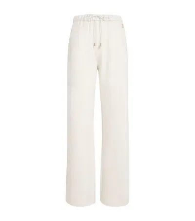 Colombo Cashmere Sweatpants In Ivory