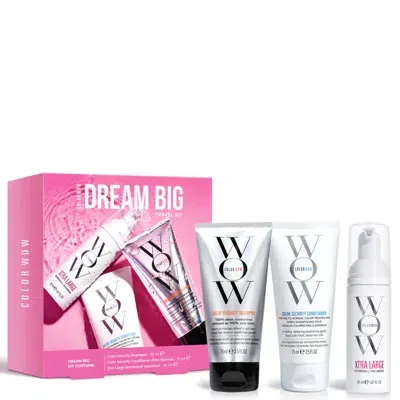 Color Wow Dream Big Travel Kit In White