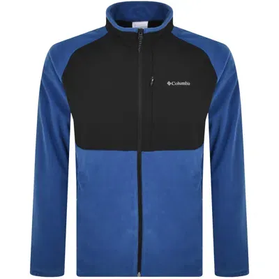 Columbia Fleece Full Zip Sweatshirt Blue