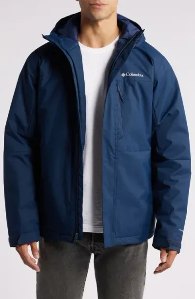 Columbia Hikebound™ Ii Insulated Rain Jacket In Collegiate Navy