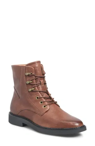 Comfortiva Elsberry Waterproof Lace-up Bootie In Cafe