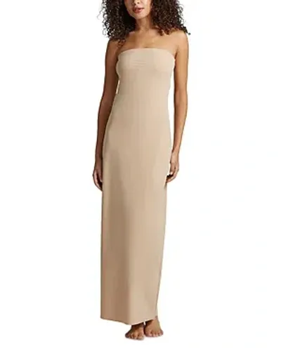 Commando Classic Strapless Maxi Slip In Beige