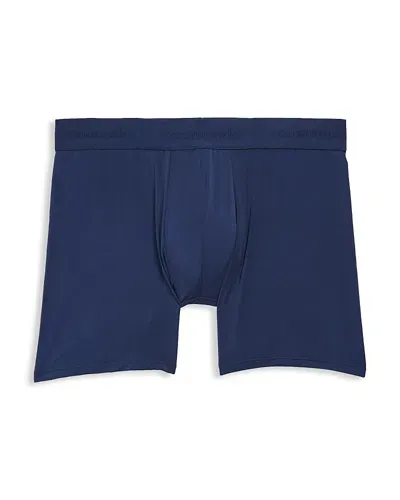 Commando Micro Modal Modern Fit Boxer Briefs In Dark Navy