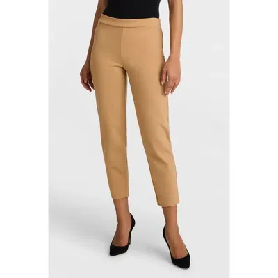 Commando Neoprene Ceo Crop Trousers In Camel