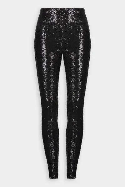 Commando Sequin Legging In Black