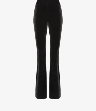 Commando Velvet Flare Legging In Black