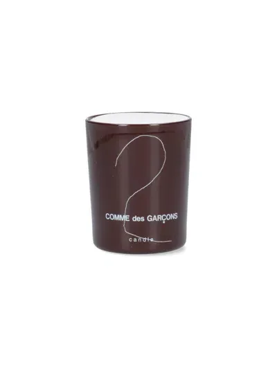 Comme Des Garçons '2' Candle In Brown