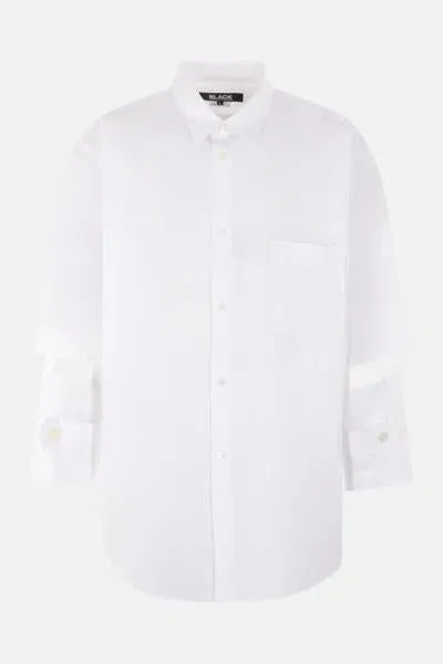 Comme Des Garcons Black Black Comme Des Garcons Shirts In White