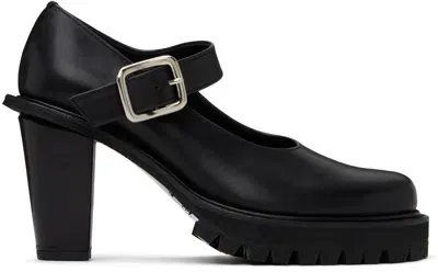 Comme Des Garçons Black Mary Jane Kids Love Gaite Edition Heels In 1 Nero