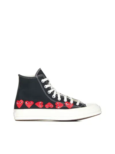 Comme Des Garçons Chuck Taylor High-top Sneakers In Black