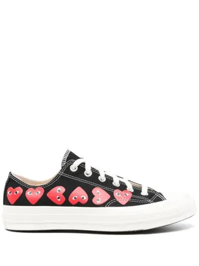 Comme Des Garçons Comme Des Garcons Chuck Taylor Low Top Sneakers In Black