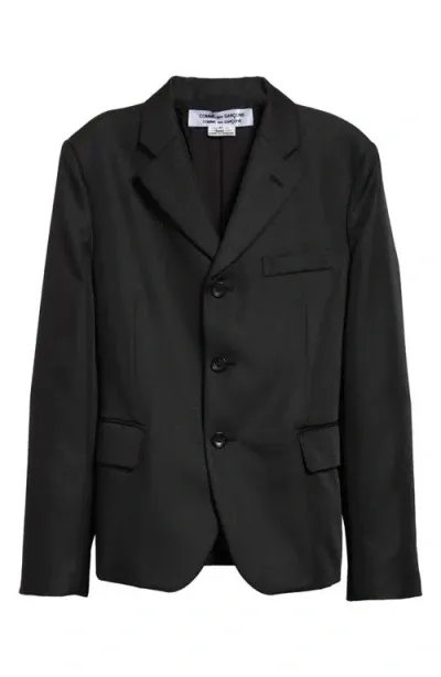 Comme Des Garçons Comme Des Garçons Serge Blazer In Black