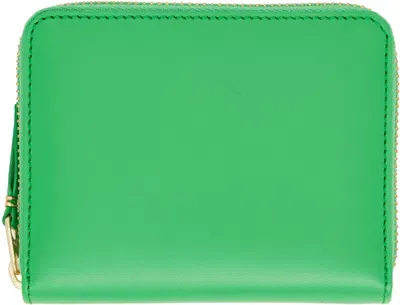 Comme Des Garçons Green Classic Leather Line Wallet In 2 Green