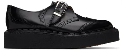 Comme Des Garçons Homme Deux Black George Cox Edition Brogue Monkstraps