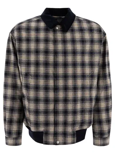 Comme Des Garçons Homme Deux Comme Des Garçons Homme Check Bomber Jacket In Multi