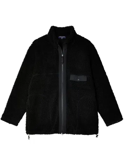 Comme Des Garçons Homme Deux Fleece Bomber Jacket In 黑色