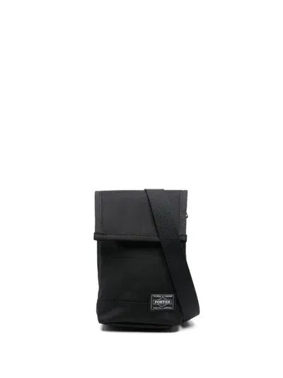 Comme Des Garçons Homme Deux Logo-patch Messenger Bag In Black