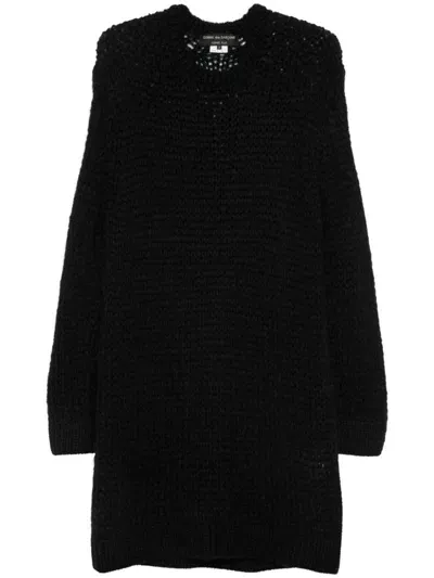 Comme Des Garçons Homme Deux Black Mohair Sweater