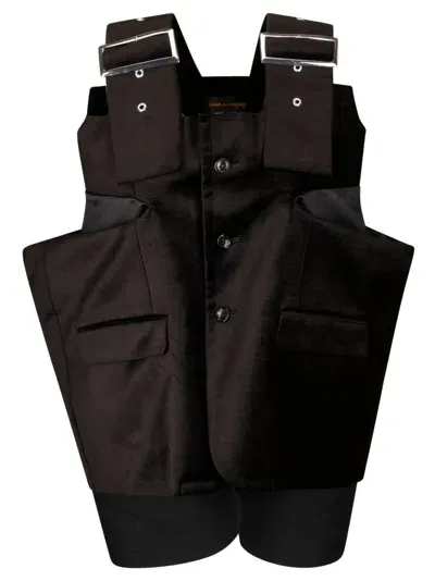 Comme Des Garçons Ladies Jacket In Black