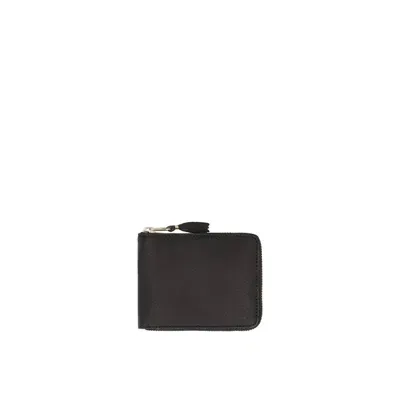 Comme Des Garçons Comme Des Garcons Leather Wallet In Black