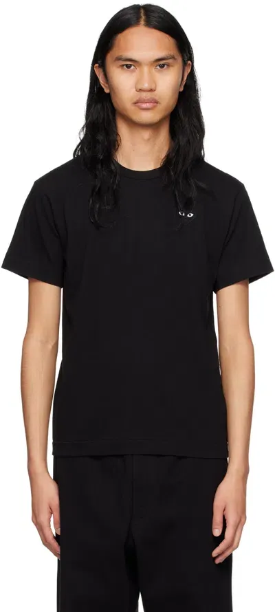 Comme Des Garçons Play Black Heart T-shirt In 1 Black