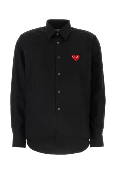 Comme Des Garçons Play Camicia-l Nd Comme Des Garcons Play Female In Black