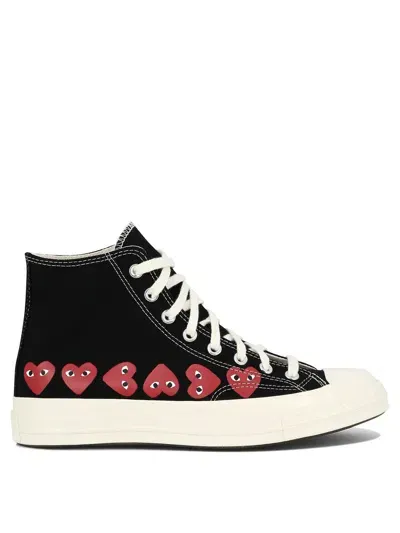 Comme Des Garçons Play Cdg Play Sneakers In Black