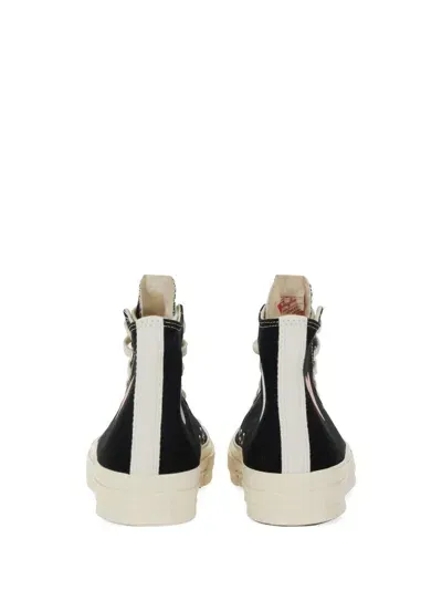 Comme Des Garçons Play Comme Des Garcons Play Sneakers In Black