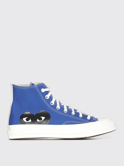 Comme Des Garçons Play Sneakers Comme Des Garcons Play Men Color Blue In 蓝色