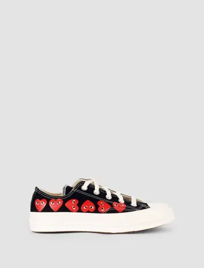 Comme Des Garçons Play Sneakers Multi Heart Ct70 Basse In Nero