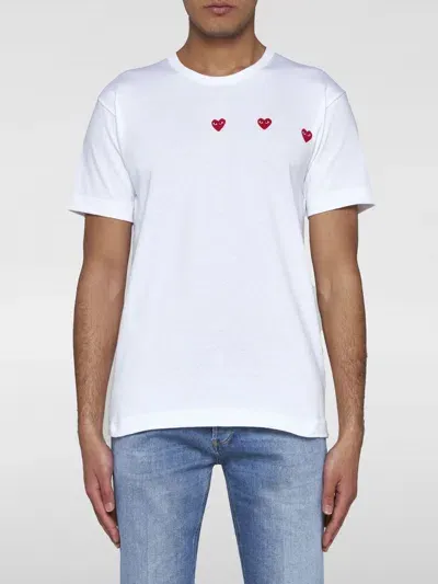 Comme Des Garçons Play T-shirt Comme Des Garcons Play Herren Farbe Weiss