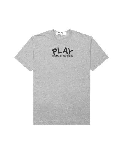 Comme Des Garçons Play Kids' T-shirt Grey