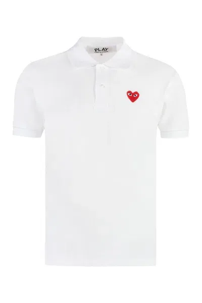 Comme Des Garçons Play Topwear In White