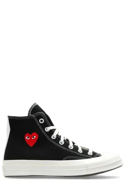 Comme Des Garçons Play Comme Des Garcons Play X Converse Single Heart Chuck 70 Sneakers In Black